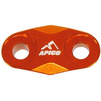 BHC KTM 1 ORA - Apico Brake Hose Clamp For KTM SX 60/65 & Husqvarna TC50/65 & Gas Gas MC 50/65 2019-2025 Orange