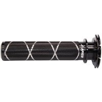 THR.SLEEVE21ALU BK FA - Apico Alloy Throttle Sleeve For KTM/Husqvarna SXF/FC 2016-2025, SX/TC 125/250/300 2023-2025, EXC-F/FE 2017-2025, EXC/TPI 2018-2025, Gas Gas MC-F/EC-F/EX-F 2021-2025 Black