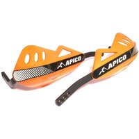 Image of HG API OR - Apico Apico Enduro Hand Guards With Full Wrap Around Aluminium Frame Orange