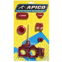 ABP HONDA 6 - Apico Factory Bling Pack For Honda CRF450R 2017-2020, CRF450RX 2017-2020 Red