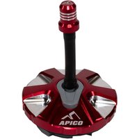 FUELCAP KTM 1 RD - Apico Alloy 1/4 Turn Fuel Cap For KTM SX/SXF 125-450 2007-2012, EXC/EXC-F & Husqvarna TE/FE 125-500 2008-2023 Red