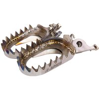 FPTIOD KXF - Apico Open Design Titanium Foot Pegs For Kawasaki KXF250 2006-2024, KXF450 2007-2024, KX 250/450XC 2021-2024