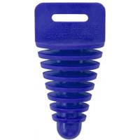 Image of EXHPLUG 4ST API BU - Apico 4 Stroke Exhaust Plug With Lanyard Blue