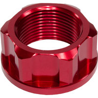 AXNUT R2 RD - Apico Axle Nut Rear M25 X 1.5 For KTM SX/SXF 125-450 2013-2022, Husqvarna TC/FC 125-450 2017-2022, Gas Gas MC/MC-F 2021-2023 Red