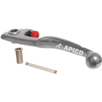 LEC53 ELITE+ADJ SV - Apico Brembo Elite Clutch Lever For KTM SX 125/150 2016-2025, SXF250 2007-2025, SXF350 2011-2025 Silver