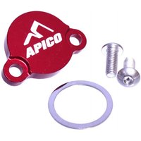MRBC-05 RED - Apico Rear Brake Cover For KTM SX50 & Husqvarna TC50 & Gas Gas MC50 2005-2025 Red