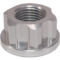 AXNUT R1 HON SV - Apico Axle Nut Rear M16 X 1.5 For Honda CRF250L & CRF250F 2013-2023, CRF300L 2021-2023 Silver