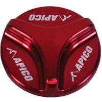 AT FUEL CAP TRS RD - Apico Alloy Fuel Cap TRS One 125/250/280/300 2016-2024 Red