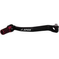 GPF131 ELITE BKRD - Apico Elite Gear pedal For Honda CRF250L 2013-2021, CRF300L 2021-2023 Black/Red