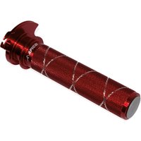 THR.SLEEVE20ALU RED - Apico Alloy Throttle Sleeve For KTM SX65 & Husqvarna TC65 & Gas Gas MC65 2021-2025 Red