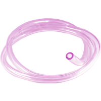 FUEL PIPE 3X6MM 1M - Apico Fuel Pipe 3mm X 6mm Overflow Clear (pink) 1 Meter