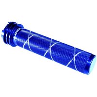 THR.SLEEVE 9ALU BLU - Apico Alloy Throttle Sleeve For Suzuki RM125 1995-2008, Kawasaki KX 125/250 1992-2008 Blue