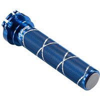 THR.SLEEVE 3ALU BLU - Apico Alloy Throttle Sleeve For KTM SX85 2003-2017, Husqvarna TC85 2014-2017 Blue