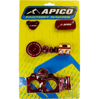 ABP HONDA 5 - Apico Factory Bling Pack For Honda CRF250R 2018-2023, CRF250RX 2019-2023 Red