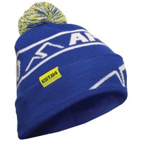 Image of APICO BOBBLE HAT 23 - Apico Factory Racing Team Bobble Hat Blue/White