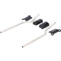 HTA.01.740.85000/B - SW Motech Blaze Panniers Spacer Bars For Honda CB500 F 2013-2016 - Black/Silver