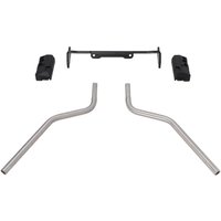 Image of HTA.11.740.86400/B - SW Motech Blaze Panniers Spacer Bars For Triumph Scrambler 400 X 2024-2026 - Black/Silver