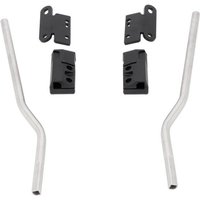 Image of HTA.13.740.85001/B - SW Motech Blaze Panniers Spacer Bars For Aprilia RS 457 2024-2025 - Black/Silver