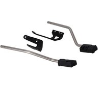 Image of HTA.04.740.85100/B - SW Motech Blaze Panniers Spacer Bars For KTM Super Duke 1290 R 2014-2019 - Black/Silver