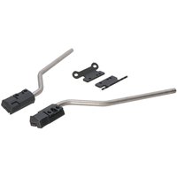 Image of HTA.06.740.86800/B - SW Motech Blaze Panniers Spacer Bars For Yamaha MT-125 2019-2025 - Black/Silver