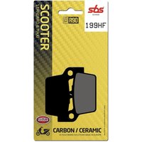 199HF - SBS HF Street Ceramic Organic Rear Brake Pads For Beta RR 50 2010-2017