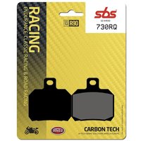 Image of 730RQ - SBS RQ Road Racing Carbon Tech Rear Brake Pads For Ducati 1098 2007-2008
