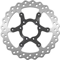 Image of 5295 - SBS Stainless Steel Front Brake Disc For TM EN 125FI 2021 - Black/Silver