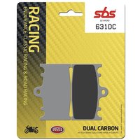 Image of 631DC - SBS DC Dual Carbon Front Brake Pads For Suzuki GSX-R 600 1997-2003