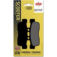 207HF - SBS HF Street Ceramic Organic Front Brake Pads For Yamaha XC125C 2010