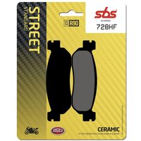 Image of 728HF - SBS HF Street Ceramic Organic Front Brake Pads For Yamaha DT 175 2000