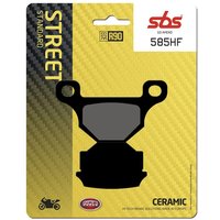 585HF - SBS HF Street Ceramic Organic Front Brake Pads For Suzuki GS 125 E 1990-1994