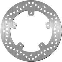 5193 - SBS Standard Round Front Left Brake Disc For Piaggio Liberty 150 2012 - Silver