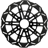 7145E-B - SBS Kodlin Brake Disc For Harley Davidson FLD 1690 2012-2013 - Black Rear