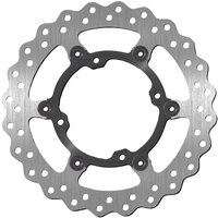 Image of 5112 - SBS Stainless Steel Front Brake Disc For Kawasaki KX250 2021-2022 - Black/Silver