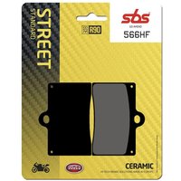 566HF - SBS HF Street Ceramic Organic Front Brake Pads For Laverda 650 1992