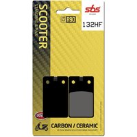 132HF - SBS HF Street Ceramic Organic Front Brake Pads For Malaguti CR1 50 Crosser 1996