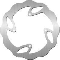 Image of 5296 - SBS Standard Contour Rear Brake Disc For TM EN 250 2010-2015 - Silver