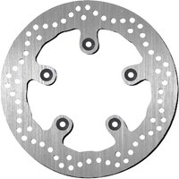 5180 - SBS Standard Round Front Right Brake Disc For Kymco K-XCT 300 I 2013 - Silver