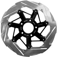 Image of 7143DR - SBS Kodlin Brake Disc For Harley Davidson FXDR1868 2019 - Black/Silver Front