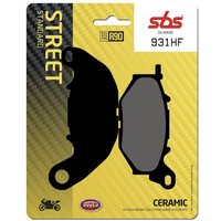 931HF - SBS Carbon Tech Organic Front Brake Pads For Yamaha MT-03 2016-2022