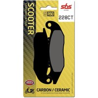 228CT - SBS Carbon Tech Organic Front Brake Pads For Honda ADV 150 2021