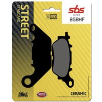 858HF - SBS HF Street Ceramic Organic Front Brake Pads For Yamaha T 135 2008-2011