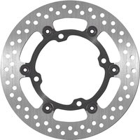 5011 - SBS Stainless Steel Front Brake Disc For Kawasaki KLX250 2015-2016 - Black/Silver