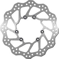 Image of 5072 - SBS Standard Contour Front Brake Disc For Honda CRF250R 2015-2023 - Silver