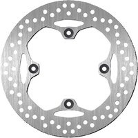 5051 - SBS Standard Round Rear Brake Disc For Ducati 848 2008-2010 - Silver