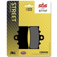Image of 877HF - SBS HF Street Ceramic Organic Front Brake Pads For KTM Adventure 390 2020-2024