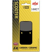 100CT - SBS Carbon Tech Organic Front Brake Pads For Daelim Altino 125 2004