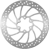 5052 - SBS Standard Round Front Left Brake Disc For KTM Duke 125 2011-2012 - Silver