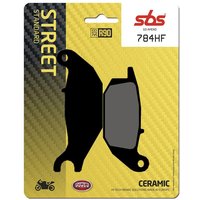 784HF - SBS HF Street Ceramic Organic Rear Brake Pads For Honda CBR 125 R 2004-2010