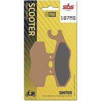 187MS - SBS MS Maxi Sintered Rear Brake Pads For Piaggio Beverly 300 I.E. 2011-2019